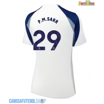 Camisa de time de futebol Tottenham Hotspur Pape Matar Sarr #29 Replicas 1º Equipamento Feminina 2025-26 Manga Curta